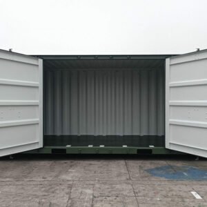 Contenedor de 20 pies con acceso lateral completo